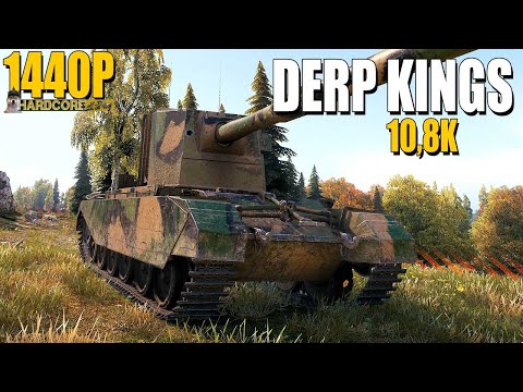 FV4005: 10.8k damage, 4 tanks destroyed - World of Tanks