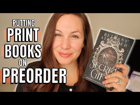 Print Book Preorders: I use these companies as a self-published author to set up preorders for print