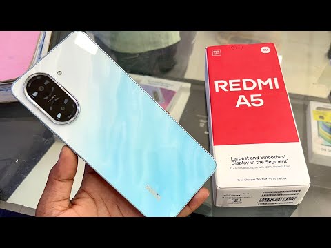 Redmi A5 Unboxing & Review | Best Smartphone For Home 🏠 Use👌| Redmi A5 3/64 - Available at ₹6499/- 🔥
