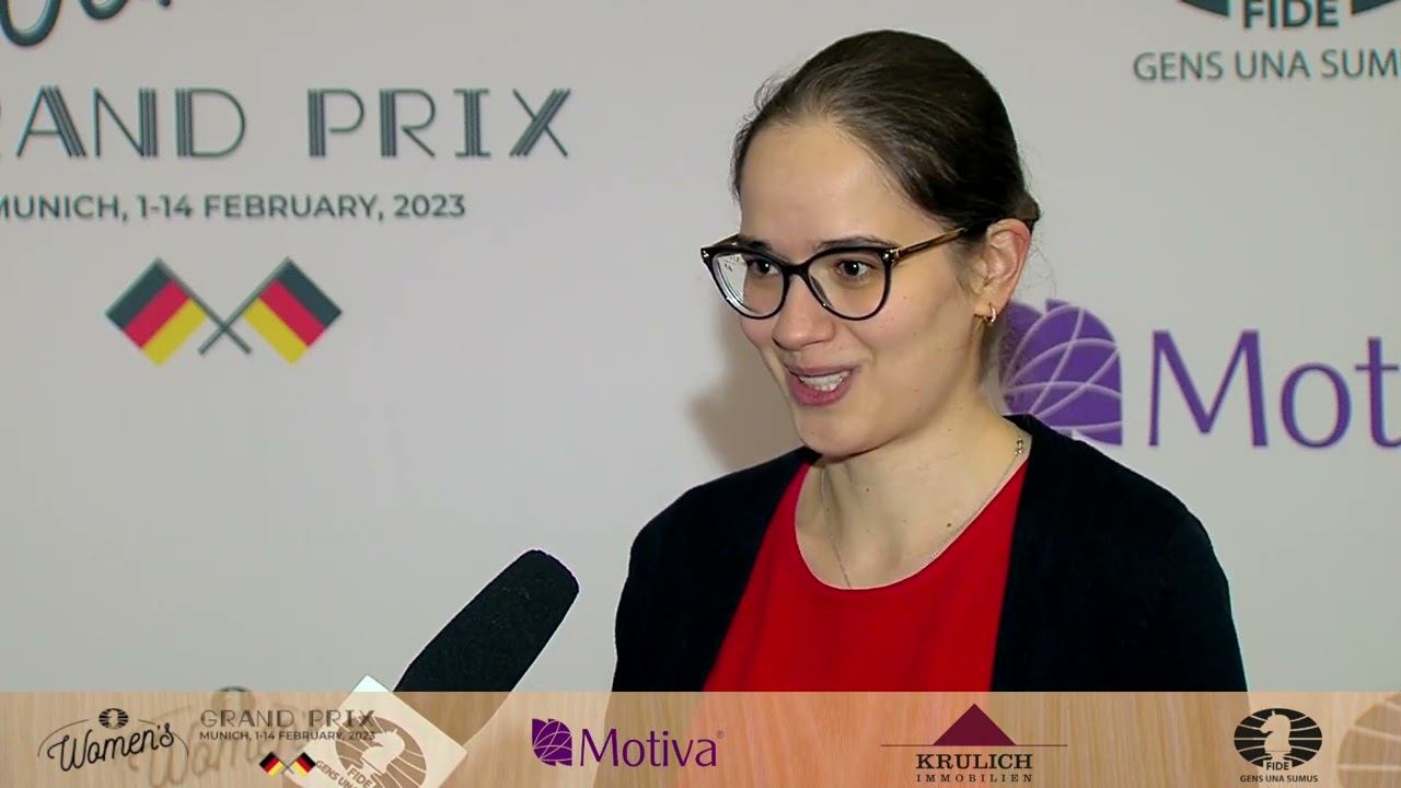 Interview with Alina Kashlinskaya FIDE Women's Grand Prix in Munich