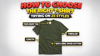 Lesson 5.3: How to Choose the Right T-Shirt (Trying on 25 Styles)