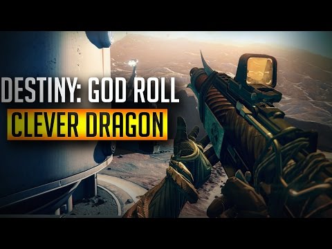 Destiny: The Clever Dragon God Roll Review and Gameplay! | Rise of Iron