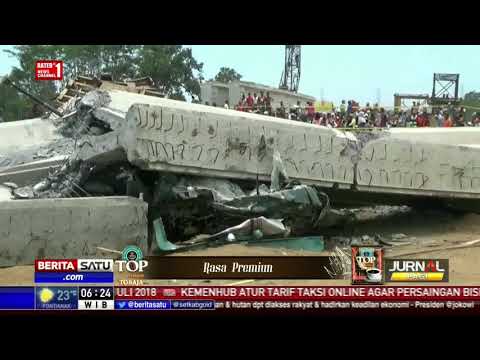 Proyek Jembatan Tol Pasuruan Ambruk, 1 Pekerja Tewas