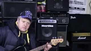 Video thumbnail for Gaz reviews the Hartke A35 bass combo by Gaz Geargarage