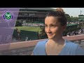 Lauren Davis Wimbledon 2019 Second Round Interview