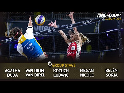 Women’s Group Stage C - Session 7 | Beach Volleyball | King of the Court Utrecht 2020