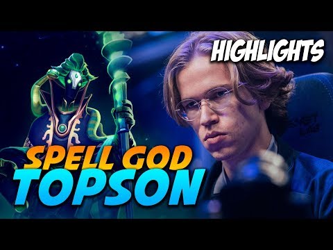 TOPSON RUBICK - Playing like a God - Dota 2 Pro Highlights
