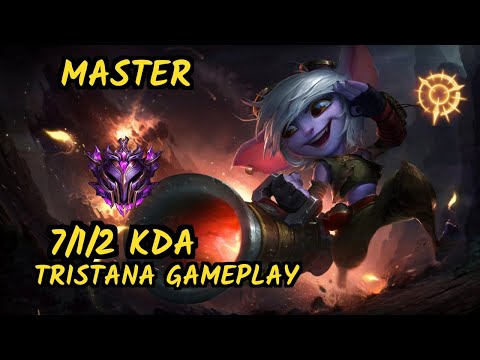 PRESS THE ATTACK TRISTANA played by FLA brTT vs VIKTOR - 7/1/2 KDA BOTTOM ADC  GAMEPLAY - BR MASTER