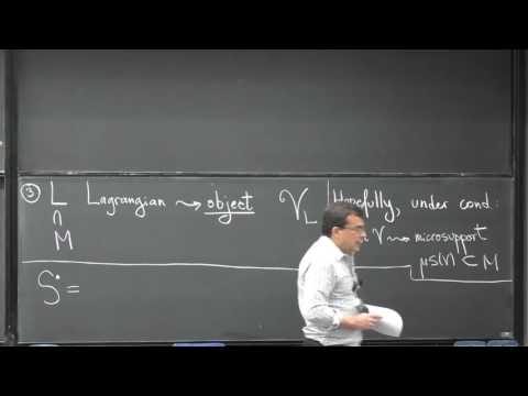 A microlocal category associated to a symplectic manifold - Boris Tsygan
