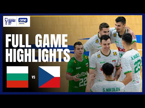 BULGARIA vs. CZECHIA | FULL GAME HIGHLIGHTS | 2025 FIVB MEN'S VOLLEYBALL CHAMPIONSHIP SF | SEPT. 27