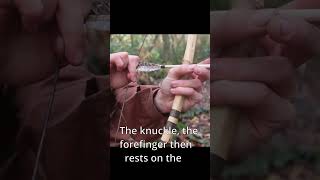 A Lesser Known Method of Shooting a Bow- The Indian Pinch Grip- Short Bow Archery