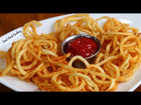 How to Make Curly Fries - Seasoned Curly Fries Recipe
