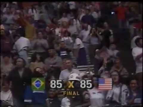 Brasil x Estados Unidos - Copa América de Basquete Feminino 1993