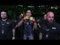 Alex Pereira Khalil Rountree Jr Staredown Across The Octagon Walkout Ahead Of UFC 307
