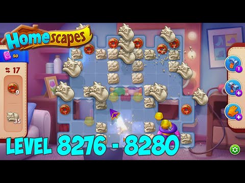 Homescapes level 8276 8277 8278 8279 8280 🏡 Playrix HD