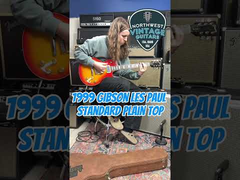 *Video* Gibson Les Paul Standard Plain Top Good Wood Era Sunburst w/OHSC - 1999 image 25