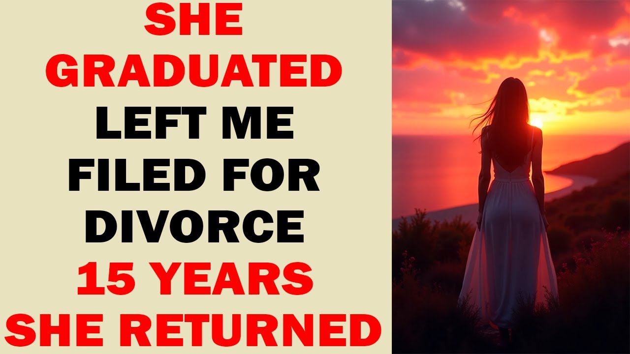 She Graduated and Left Me Without a Word — 15 Years Later, She Came Back with a Secret