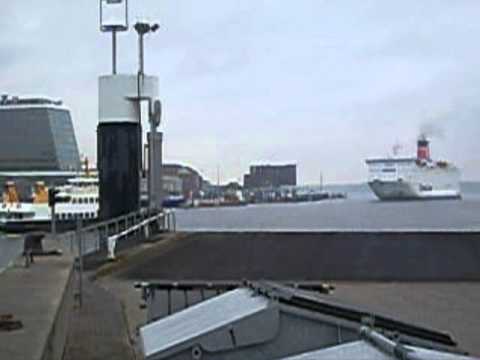 "Stena Line" Ankunft und "Linienschiff Laboe" Abfahrt Kiel