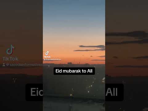 Eid Mubarak all chand nazar agaya in London ☝️☝️☝️