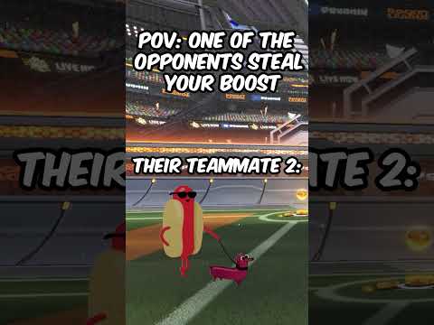 POV: OPPONENT STEALS BOOST #rocketleague