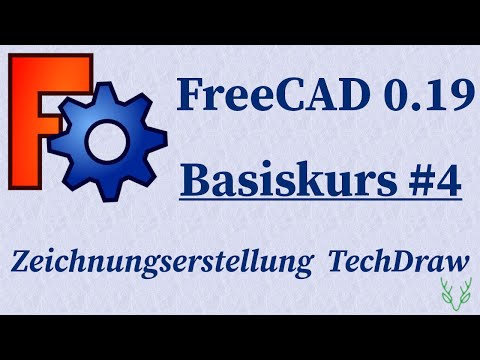 Learn FreeCAD 0.19 easily | Basic course #4 - Drawing creation