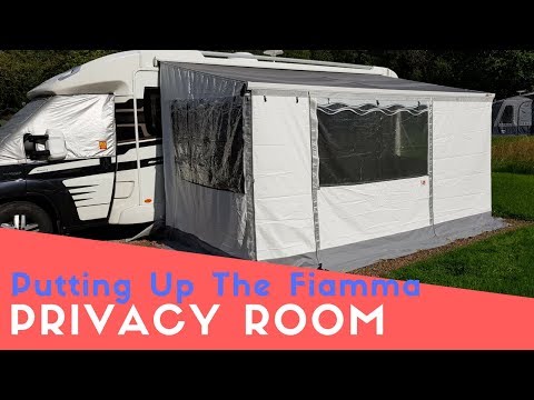 Putting Up The Privacy Room 1/2 | Cumbria Trip Pt4
