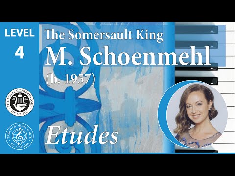 The Somersault  King, by M. Schoenmehl - RCM Etude Gr.4