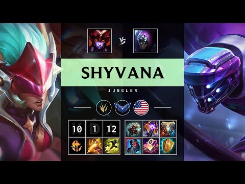 Shyvana Jungle vs Jax - NA Diamond Patch 25.17