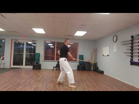 Senshi Dojo Bo Kata Ichi