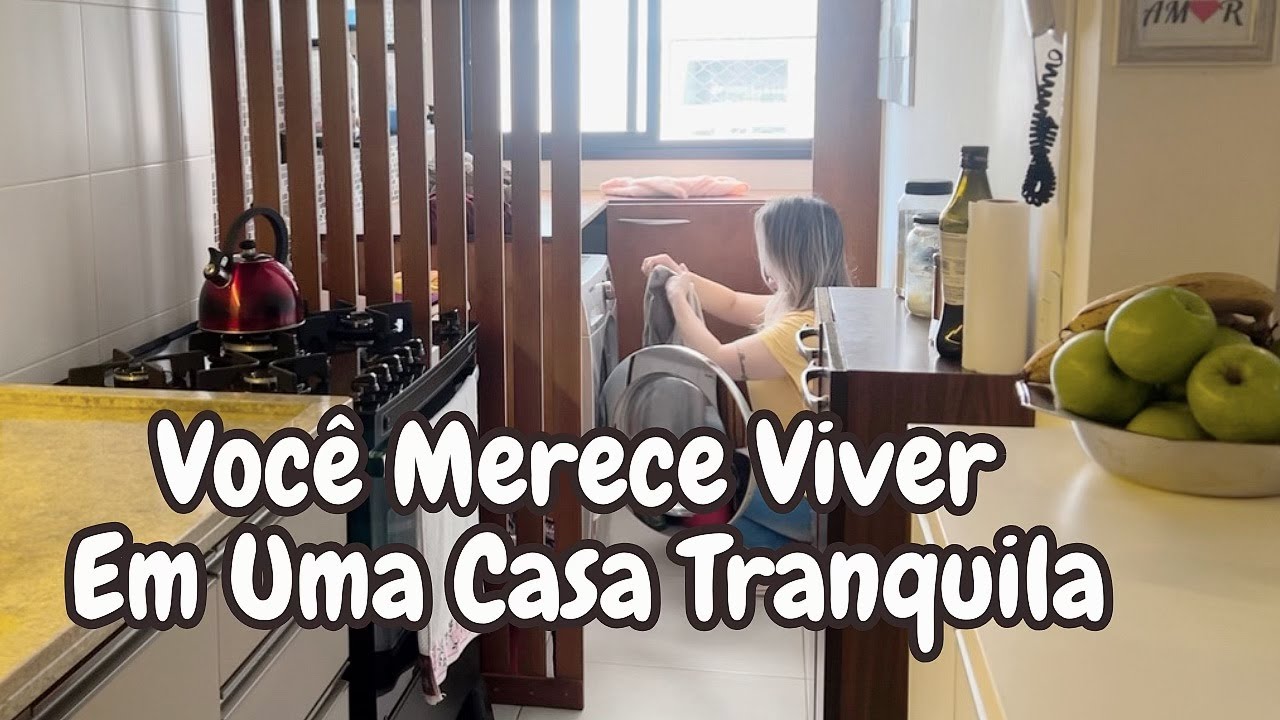 Hábitos que mantém minha casa limpa, organizada e tranquila