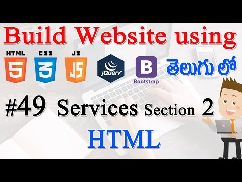 1 How to Build Website using Html CSS JS jQuery Bootstrap Usage of Developer Tools