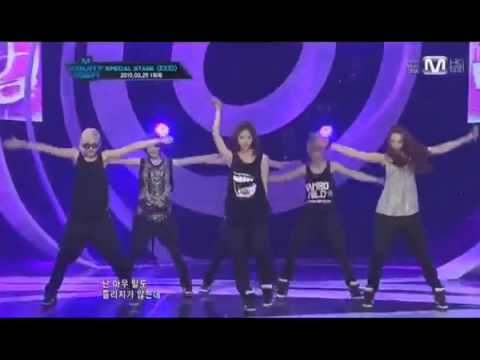 120301 EXID - Shock (Beast) @ M! Countdown