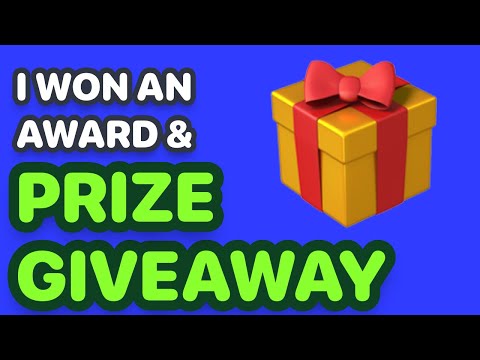 I Won An Award & Prize Giveaway 🥳 thumbnail