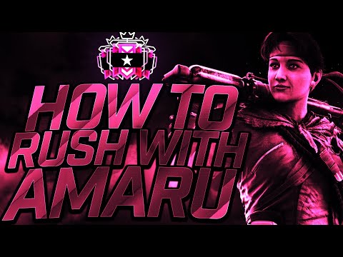How a Champion Rushes with Amaru - Rainbow Six Siege