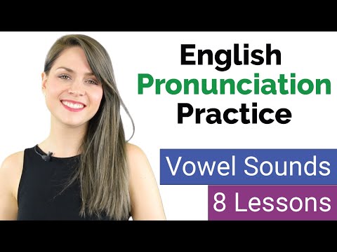 英語の母音の発音を練習しよう｜英語の発音を学ぶ｜8レッスン (Practice Pronouncing English Vowels Sounds | Learn English Pronunciation | 8 Lessons)