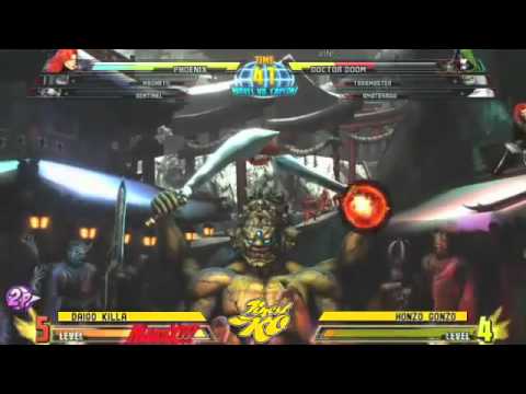 RAMnation MvC3 042911 Grand Finals - Daigo Killa vs Honzo Gonzo (2/2)
