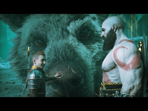 Atreus Injects Fenrir's Soul & is REBORN as a Giant Wolf - God Of War Ragnarok PS5