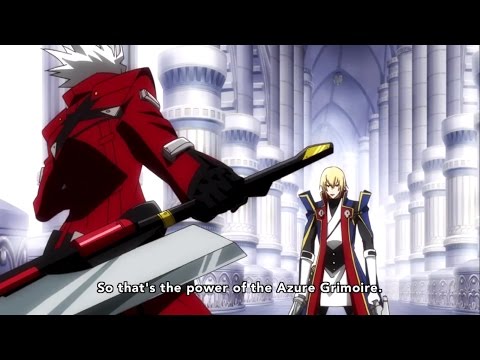 Ragna the Bloodedge vs Jin Kisaragi - BlazBlue: Alter Memory HD