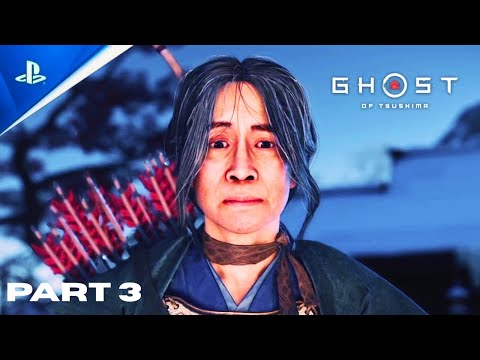 GHOST OF TSUSHIMA Walkthrough Gameplay Part 3 | THE TALE OF LADY MASAKO | PS5 60FPS