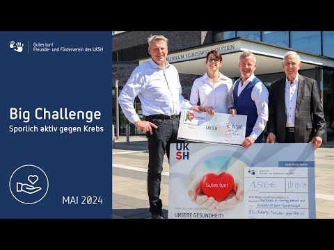 Big Challenge: 100.000-Euro-Marke überschritten | uksh.de/gutestun | 2024-05