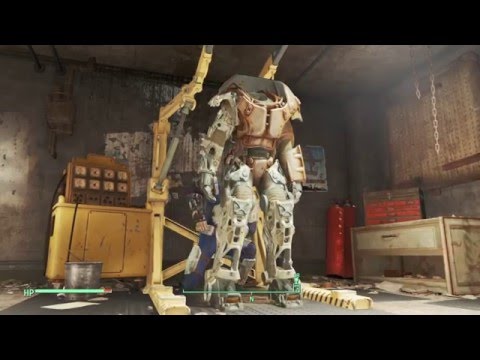 Fallout 4 Best power armor vs Mr. Waternoose