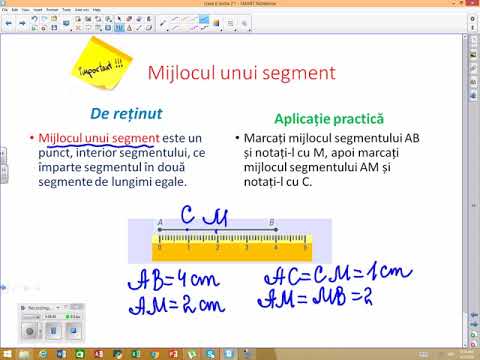 Matematica clasa VI: Figuri și corpuri geometrice. Lectia 2: Semidreapta.