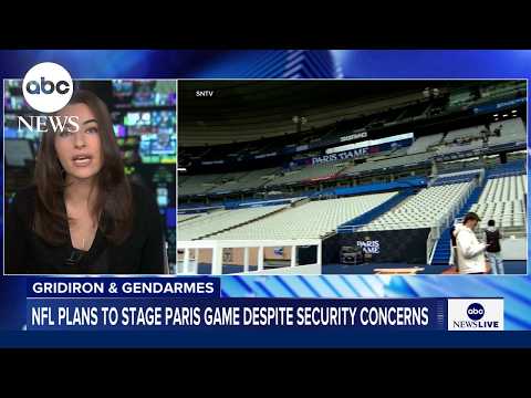 NFL Paris game to proceed despite security concerns