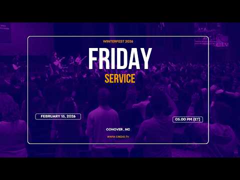 Winterfest 2026, Friday Service