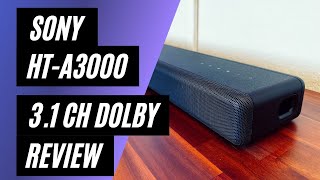 Video thumbnail for Sony HT-A3000 3.1ch Dolby Atmos Soundbar Quick Review by Tech Influencers