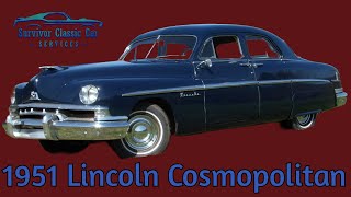 Video Thumbnail for 1951 Lincoln Cosmopolitan