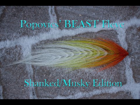 Popovics' BEAST Fleye - Tying Edit