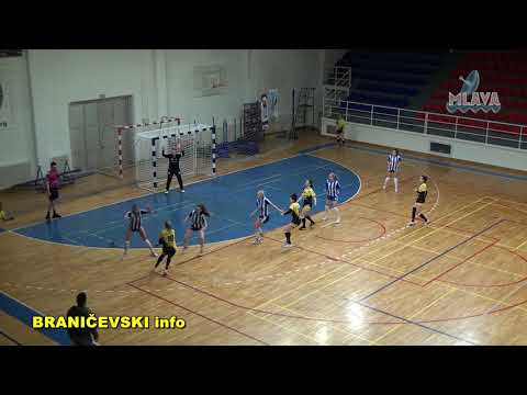 12. kolo Suber B rukometne lige Srbije za žene, Sloga - ORK Beograd (RTV MLAVA 10.03.2021.)