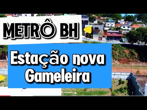 METRÔ BH LINHA 2 ESTAÇÃO NOVA GAMELEIRA BELO HORIZONTE MINAS GERAIS BRASIL.