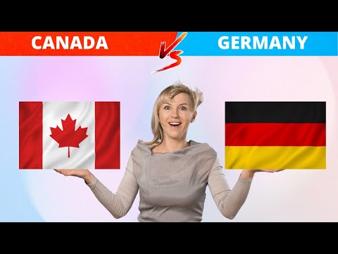 Germany vs Canada Country Comparison 2022
